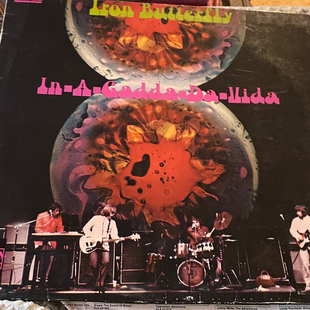 - In-A-Gadda-Da-Vida (Black Album Cover)